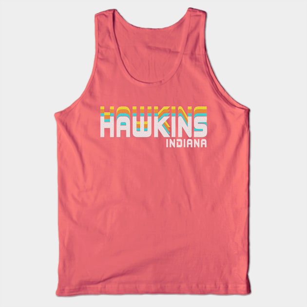 Hawkins, Indiana Tank Top by chriswig